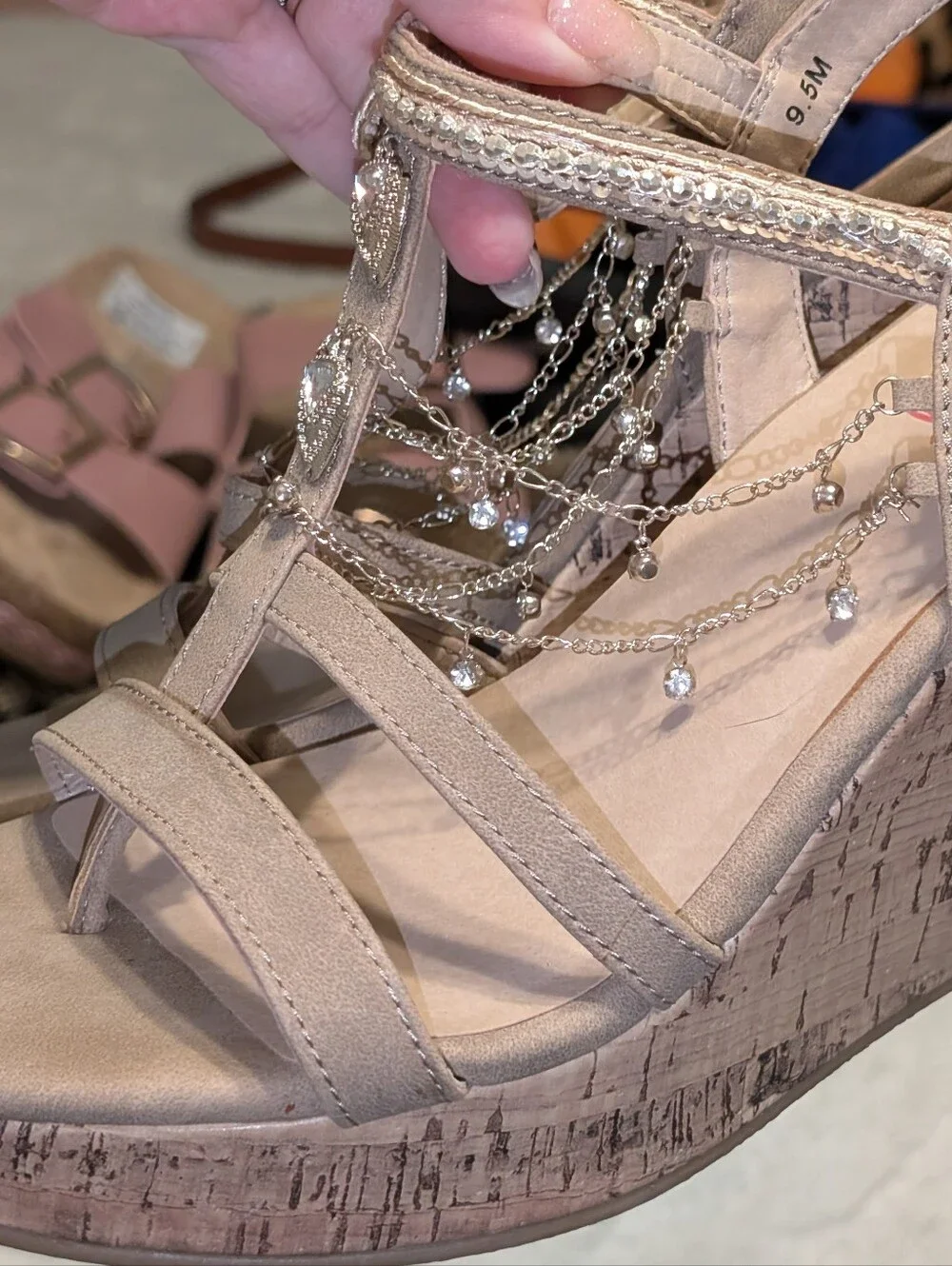 Jellypop Erela platform wedge sandals